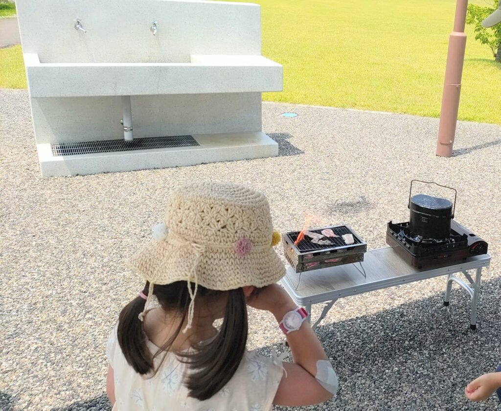 新潟西区中之口農業体験公園 BBQ