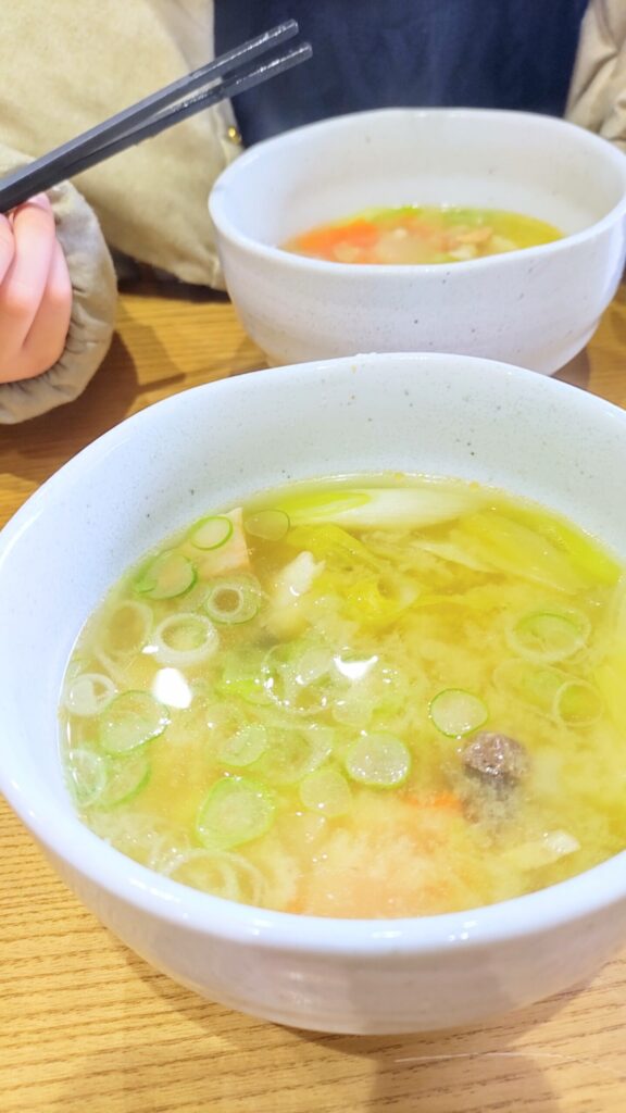 写真２．あんこうスープ