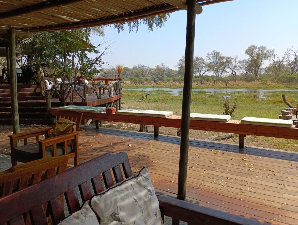 Saguni Safari Lodgeからの景色