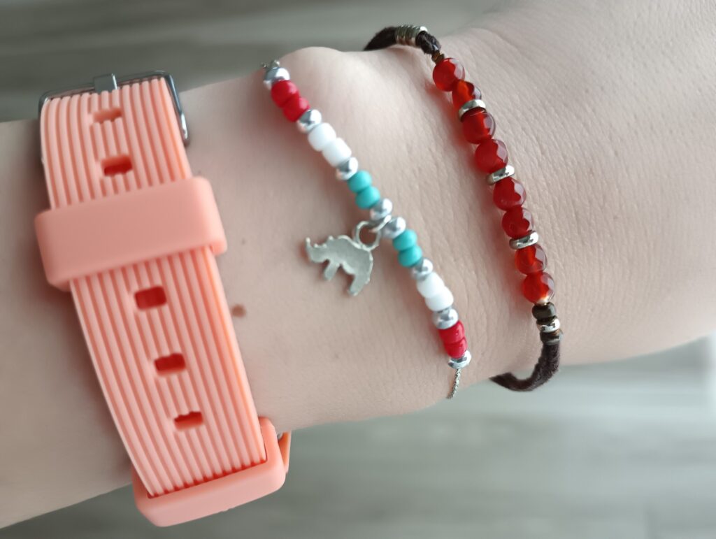 ボツワナのお土産　ブレスレット