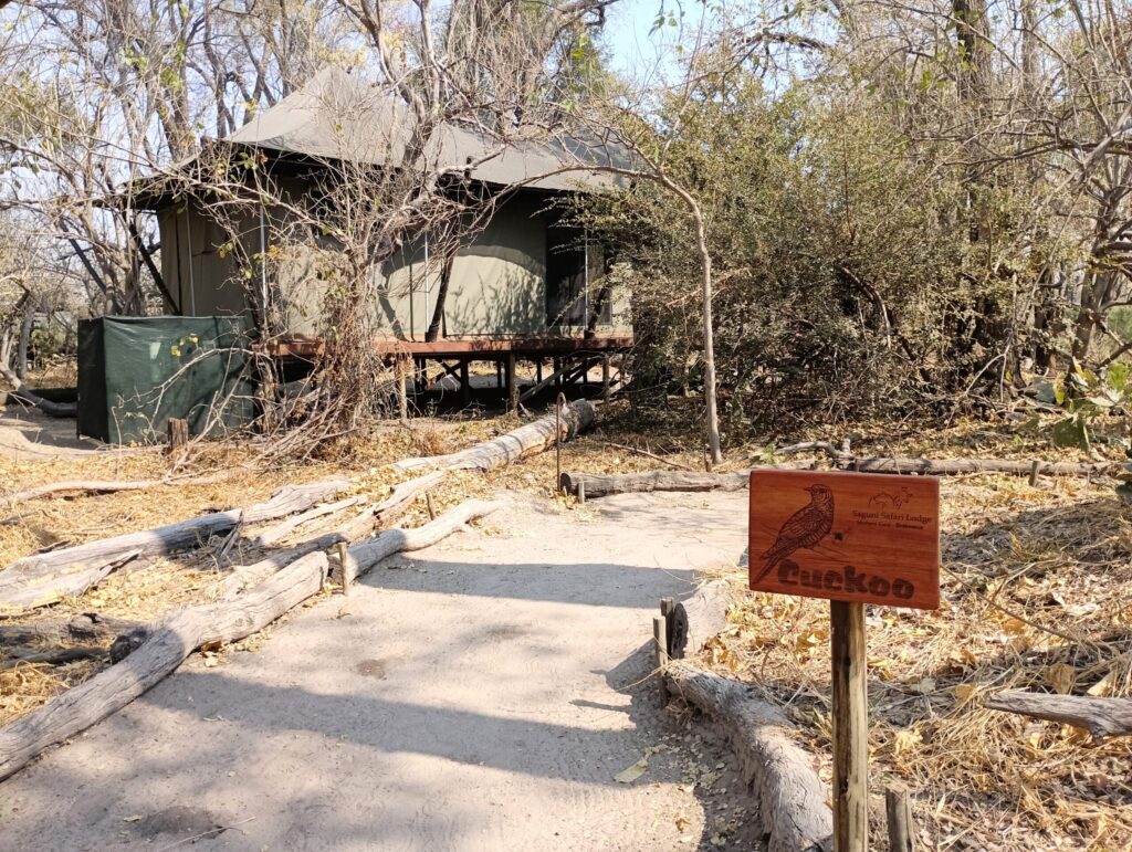 Saguni Safari Lodgeで宿泊したお部屋・テント