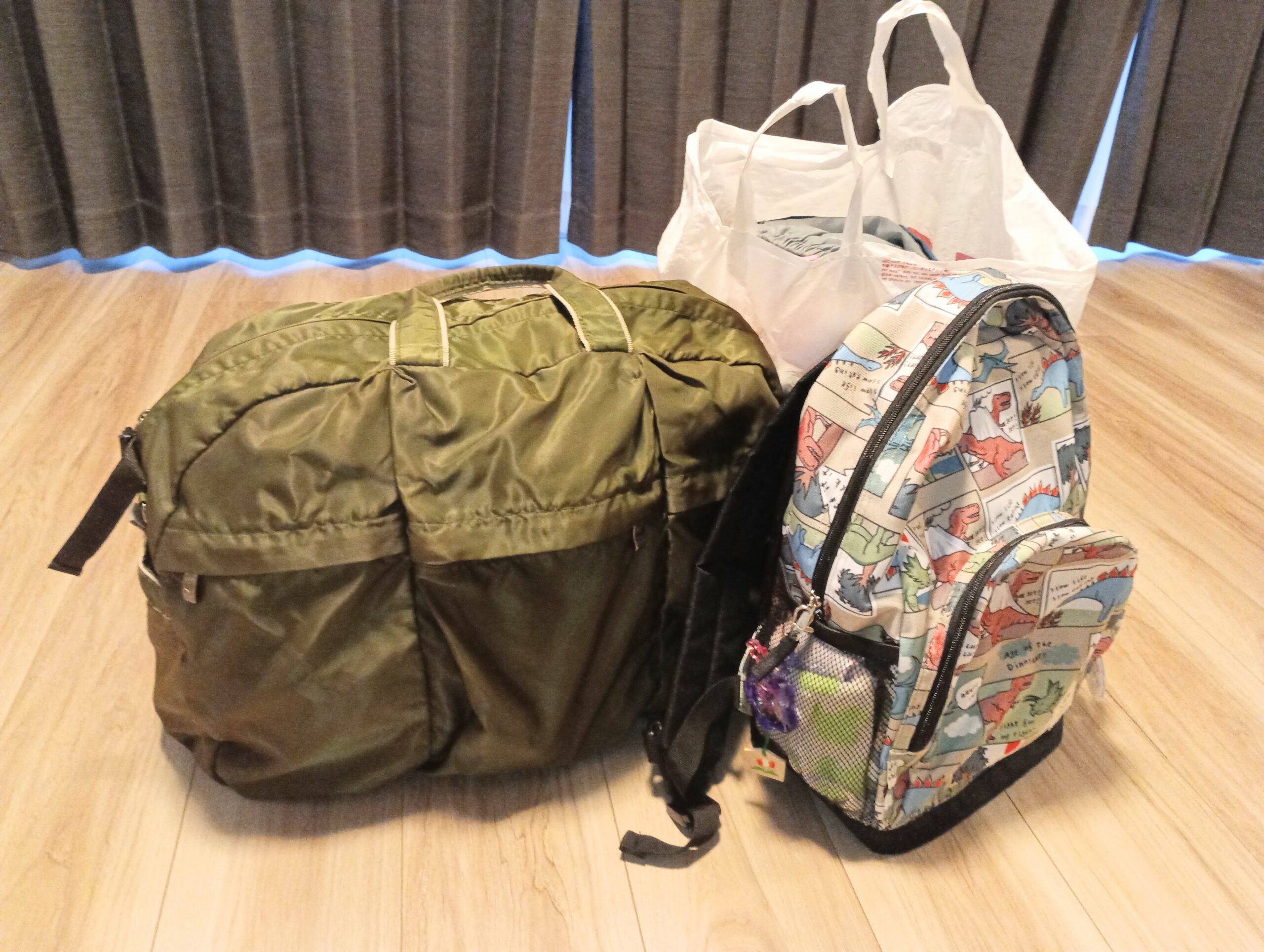 1泊2日スキー旅行のもちもの全部