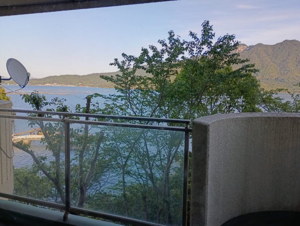 グローバルリゾートＭＩＳＥＮ弥山 別館のお部屋からの眺め