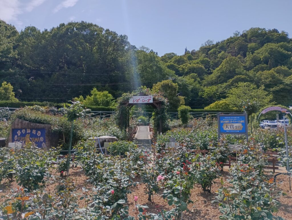 山陽道・上り 福山SA　薔薇園