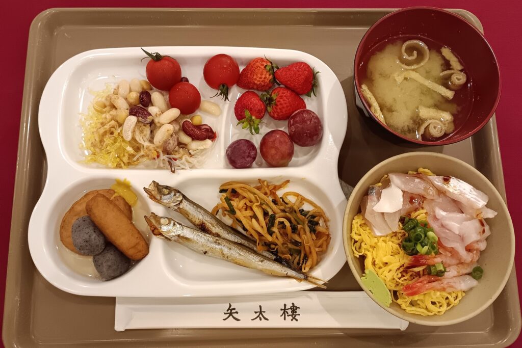 矢太樓 1日目朝食