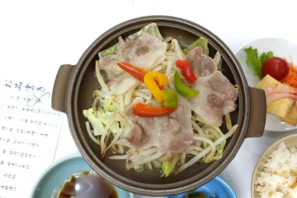 矢太樓 2日目夕食